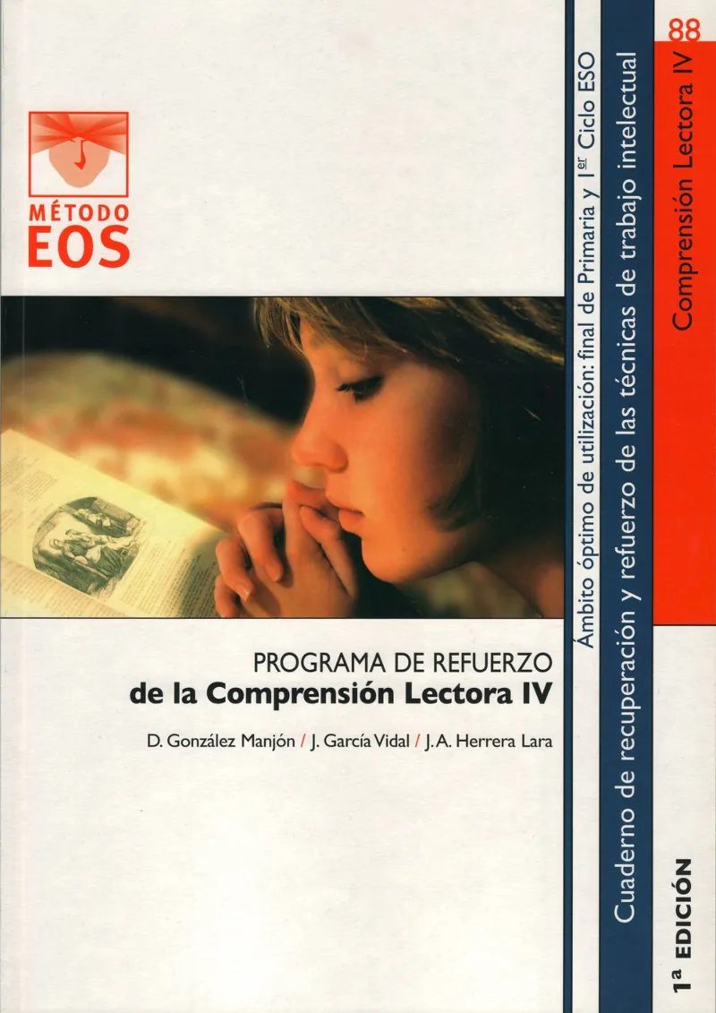 PROGRAMA DE REFUERZO DE LA COMPRENSION LECTORA IV