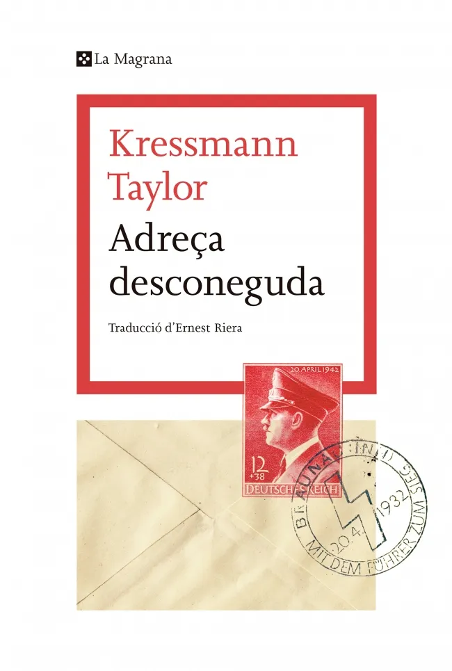 ADREÇA DESCONEGUDA(NOVA EDICIÓ)