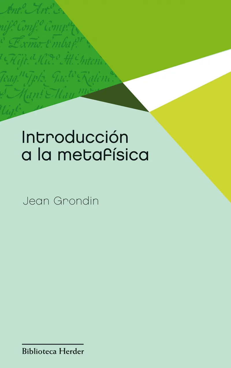 INTRODUCCION A LA METAFISICA -N.ED.-