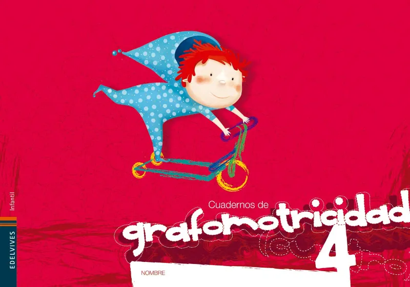 Cuaderno 4 de Grafomotricidad