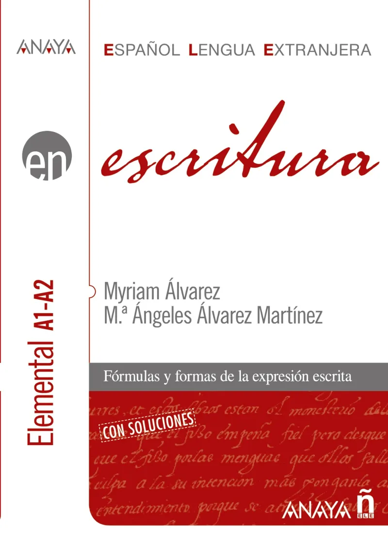 ESCRITURA NIVEL ELEMENTAL A1/A2