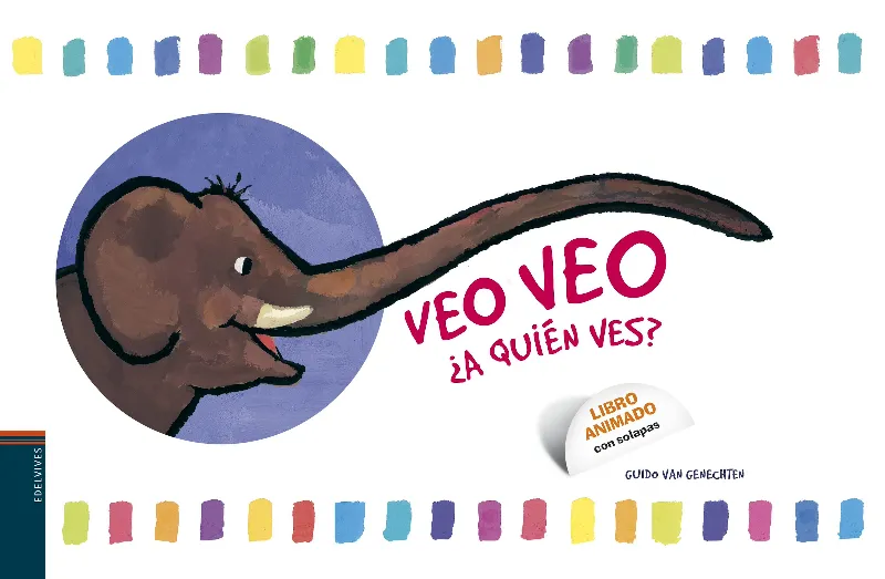 VEO, VEO ¿A QUIÉN VES? -LIBRO MÓVIL -CARTONÉ
