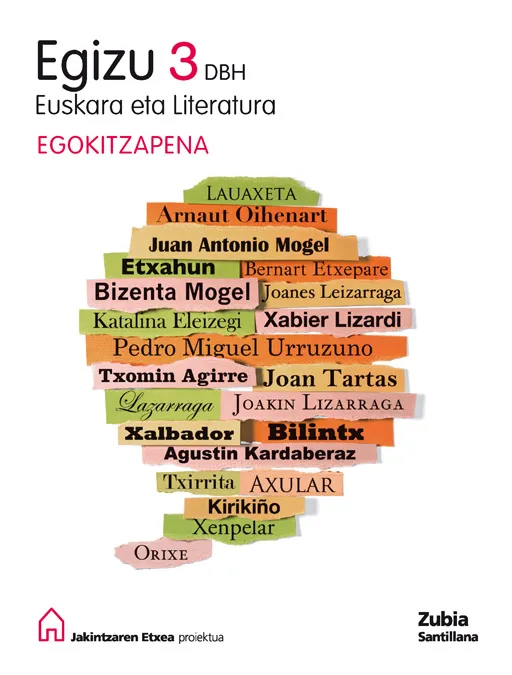 EGIZU 3 DBH EUSKARA ETA LITERATURA EGOKITZAPENA JA