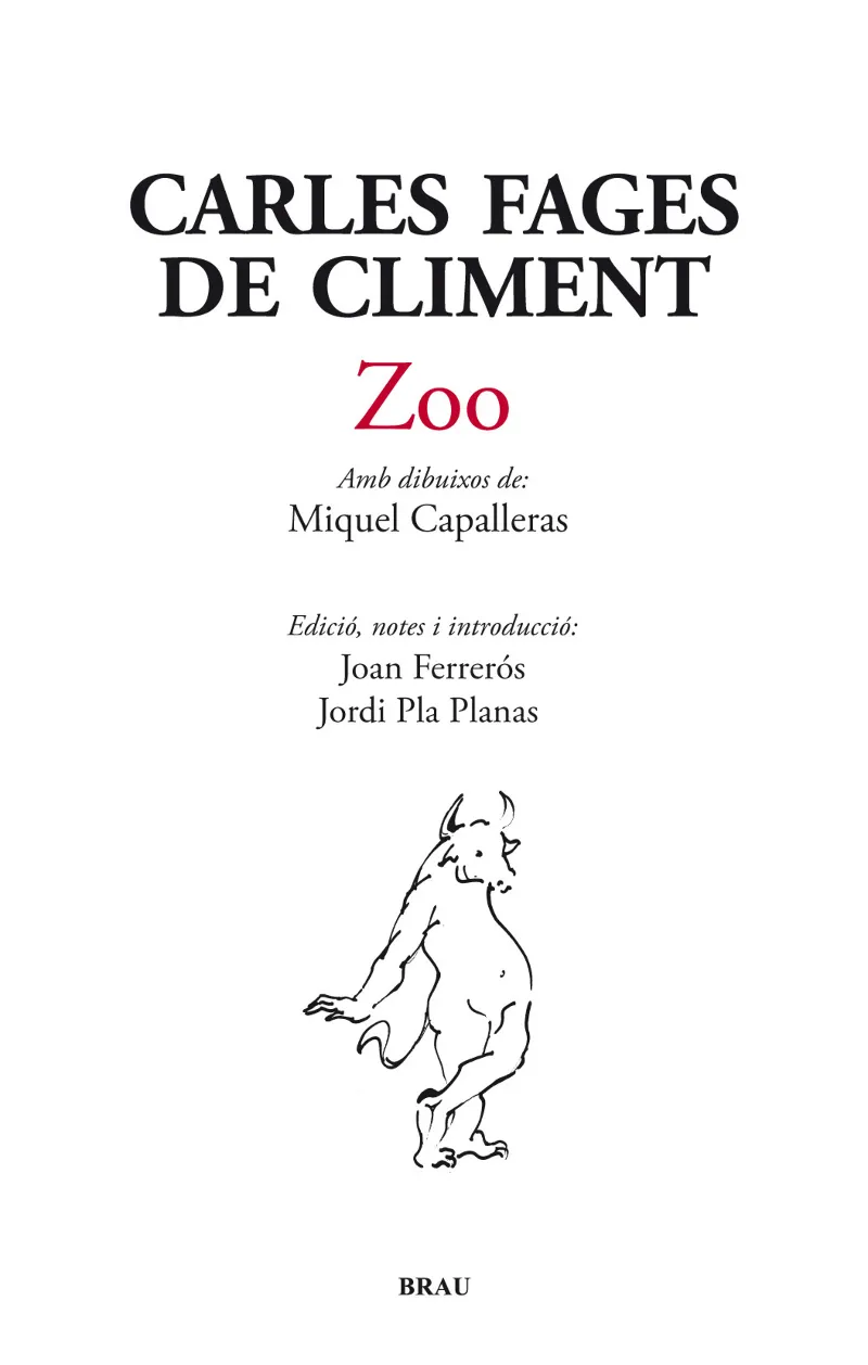 ZOO -DIBUIXOS: MIQUEL CAPALLERAS-