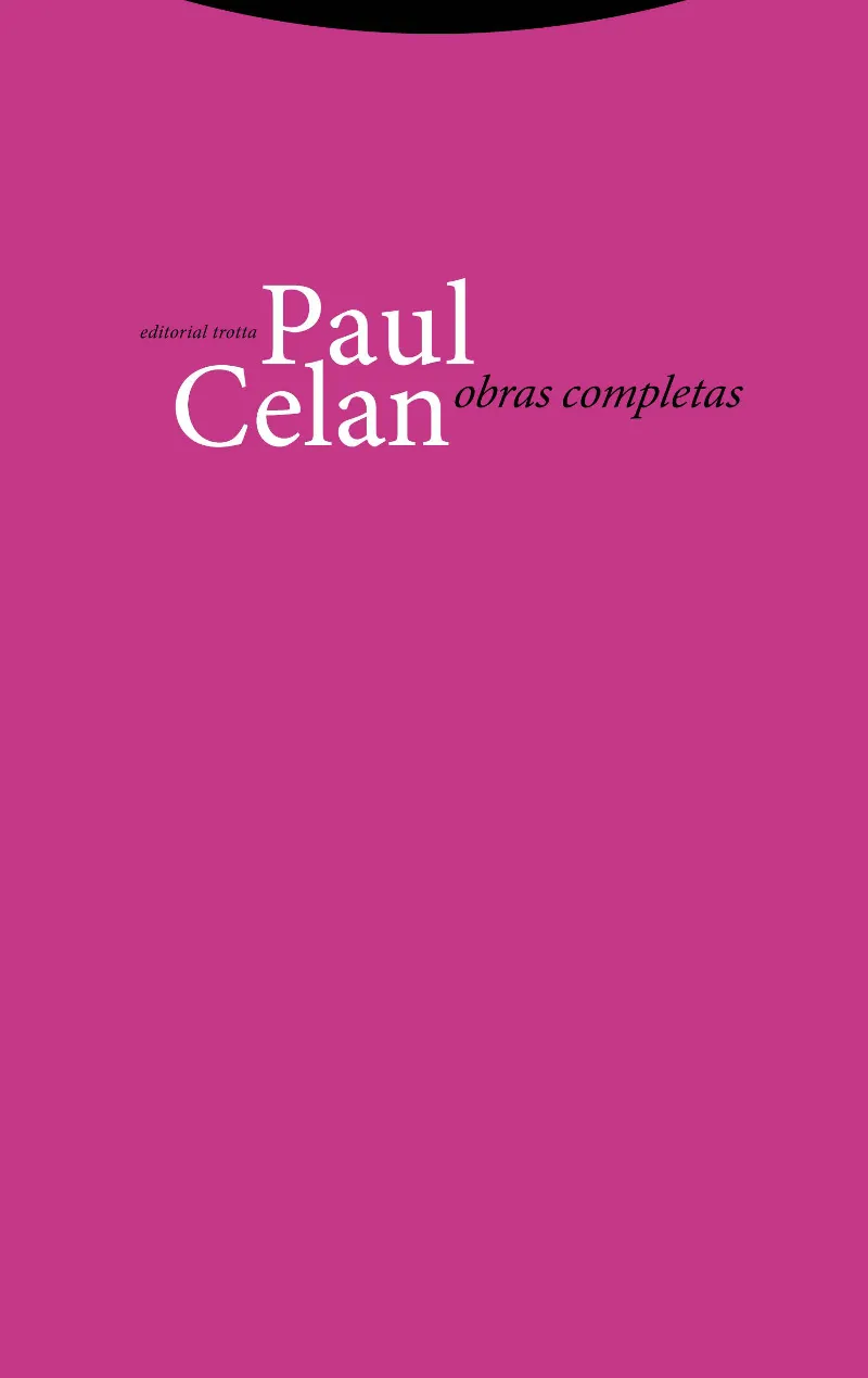 OBRAS COMPLETAS(CELAN)