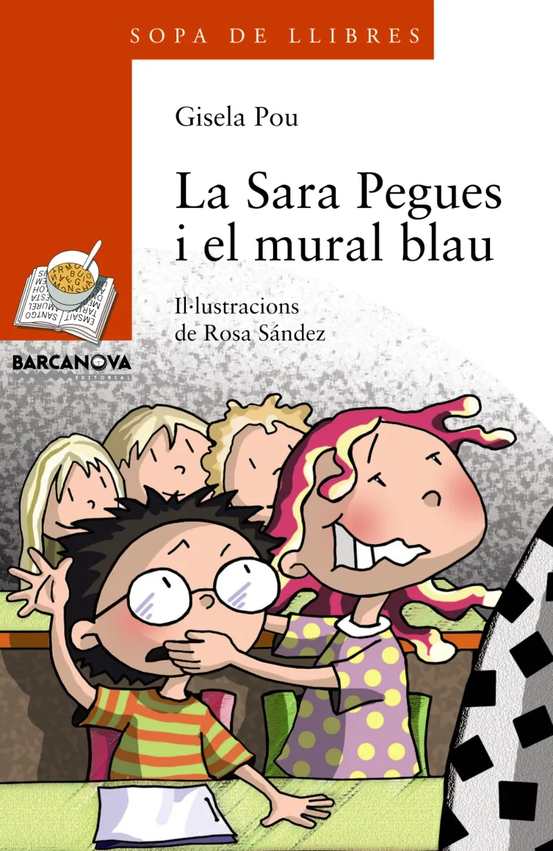 SARA PEGUES I EL MURAL BLAU,LA
