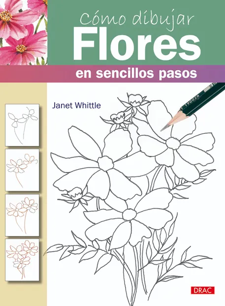 Cómo dibujar flores en sencillo pasos