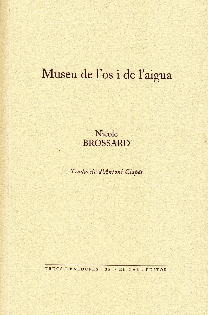 MUSEU DE L'OS I DE L'AIGUA