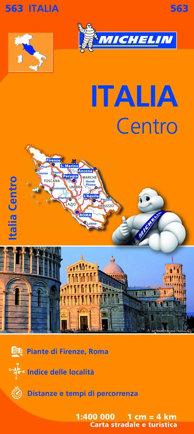 Mapa Regional Italia Centro