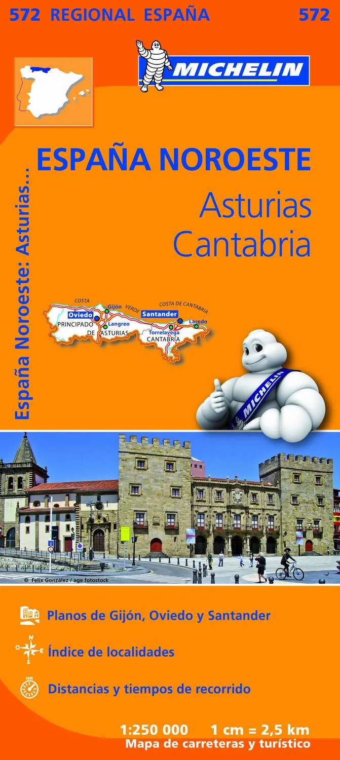 MAPA ASTURIAS CANTABRIA