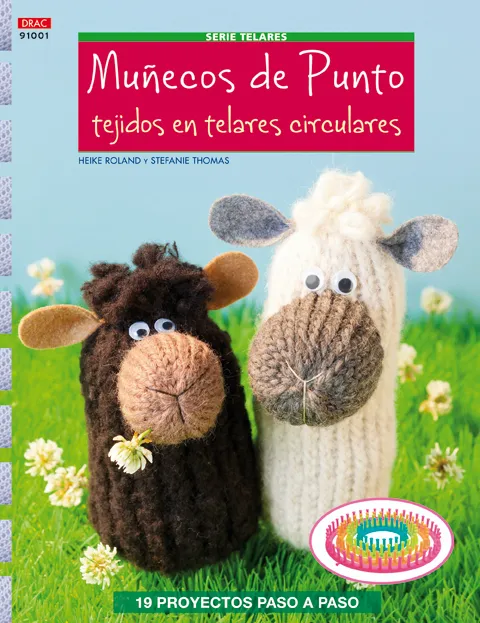 Muñecos de punto tejidos en telares circulares