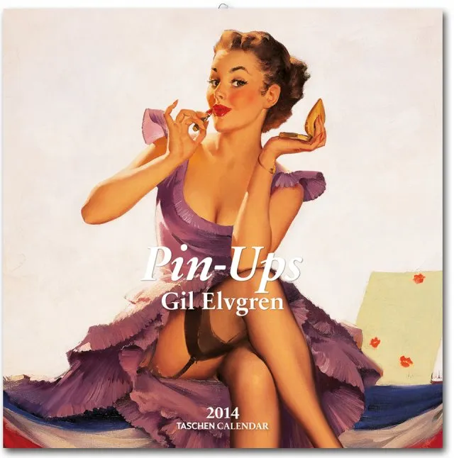 CALENDARI 2014 PIN UPS GIL ELVGREN