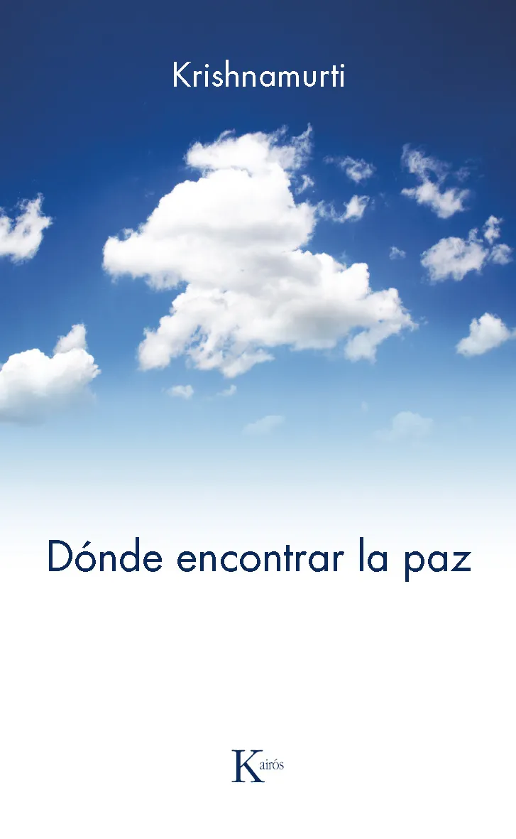 DONDE ENCONTRAR LA PAZ