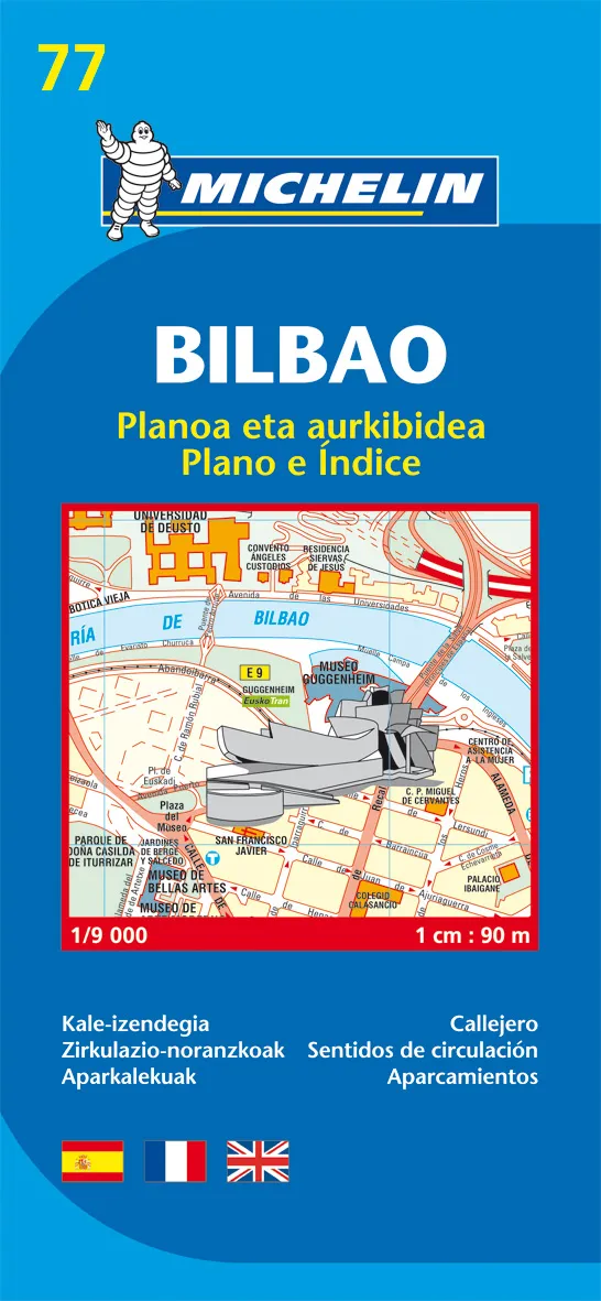 BILBAO -PLANOA ETA AURIBIDEA PLANO E INDICE-