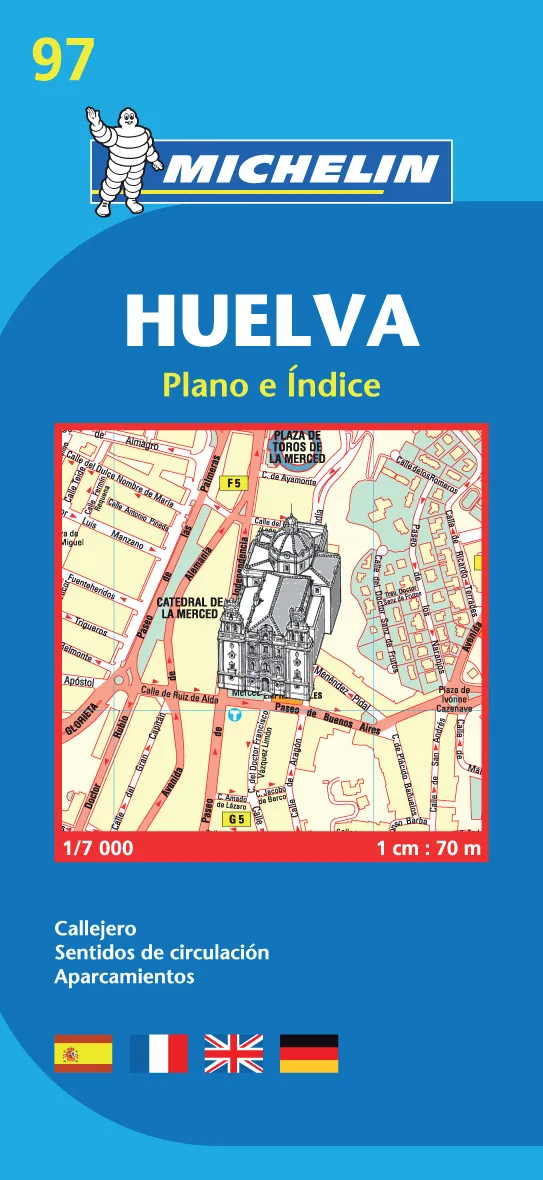 HUELVA -PLANO E INDICE-