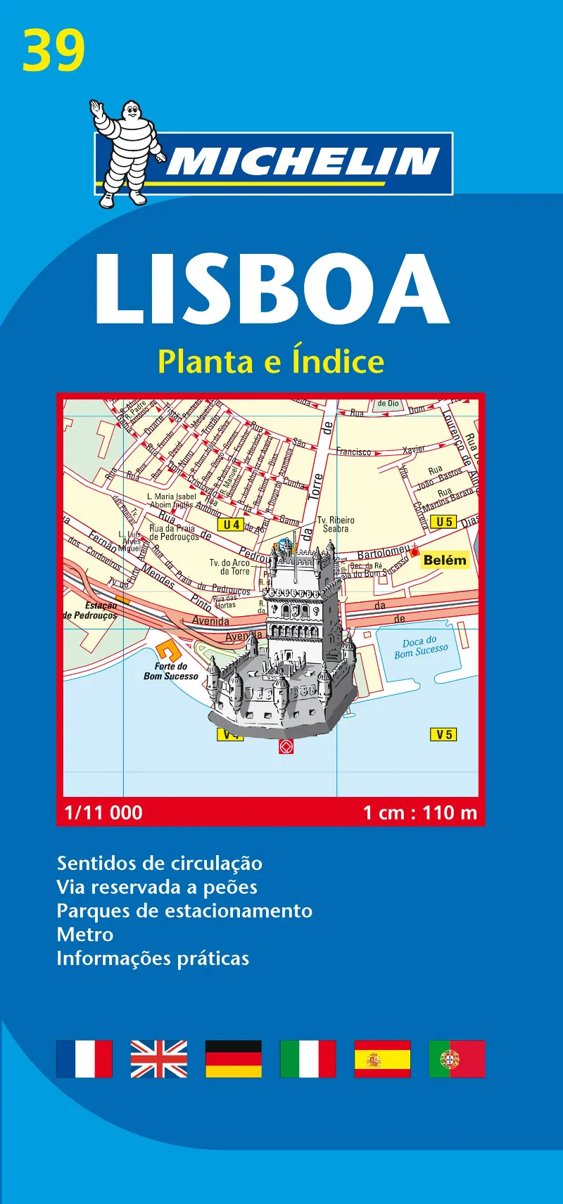 MAPA MICHELIN LISBOA 2014
