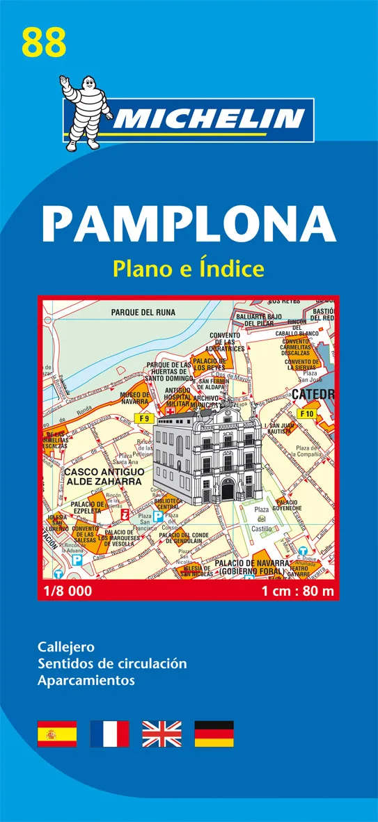 PAMPLONA -PLANO E INDICE-