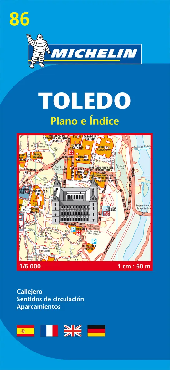 TOLEDO -PLANO E INDICE-