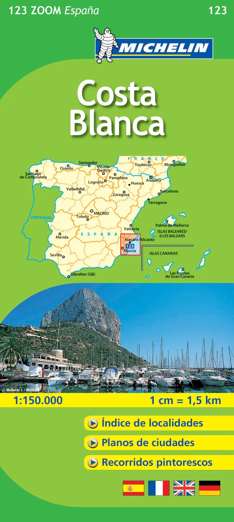 Mapa Zoom Costa Blanca