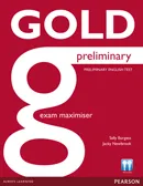 PET GOLD PRELIMINARY EXAM MAXIMISER NO KEY