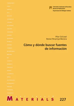 Cómo y dónde buscar fuentes de información