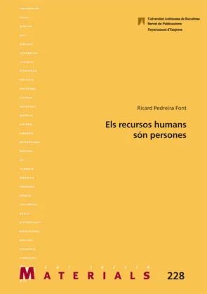 RECURSOS HUMANS SON PERSONES,ELS