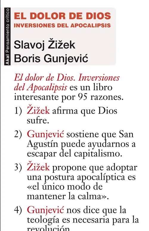 DOLOR DE DIOS,EL -INVERSIONES DEL APOCALIPSIS-
