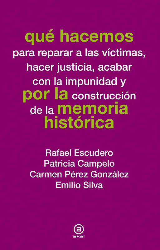 QUE HACEMOS PARA REPARAR A LAS VICTIMAS HACER JUST