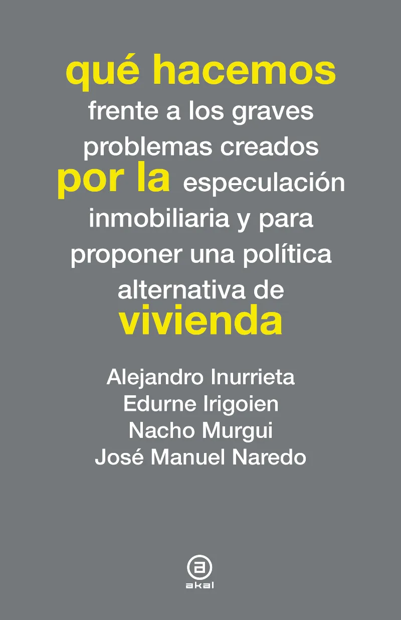 QUE HACEMOS POR LA VIVIENDA