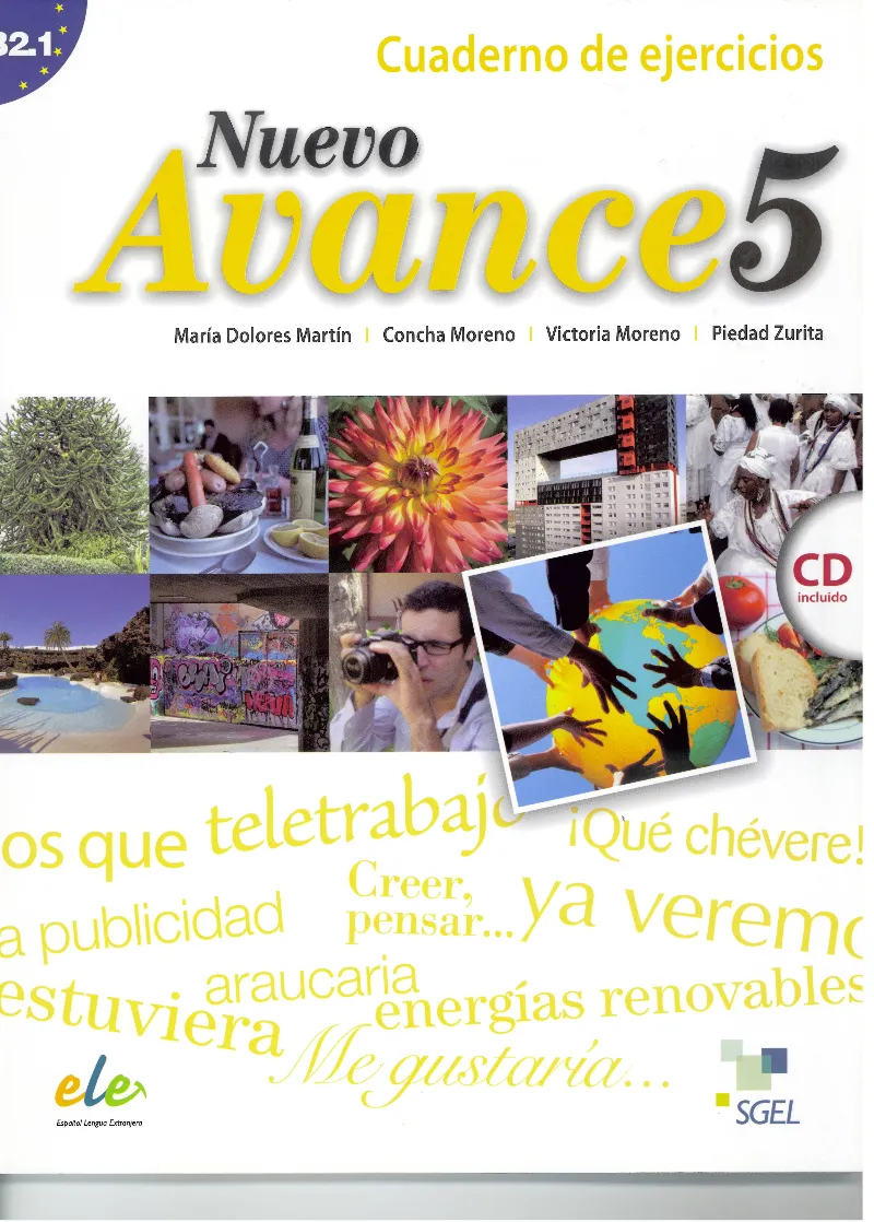 NUEVO AVANCE 5 B2.1 LIBRO DE EJERCICIOS+CD