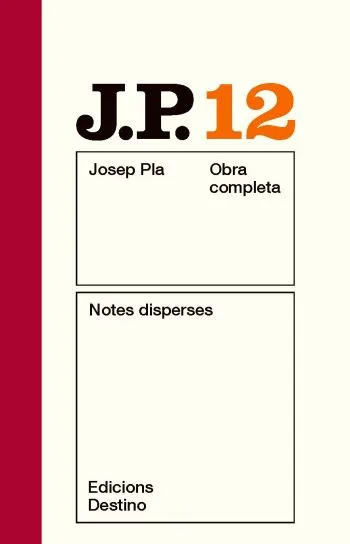NOTES DISPERSES -J.P. OBRA COMPLETA 12-