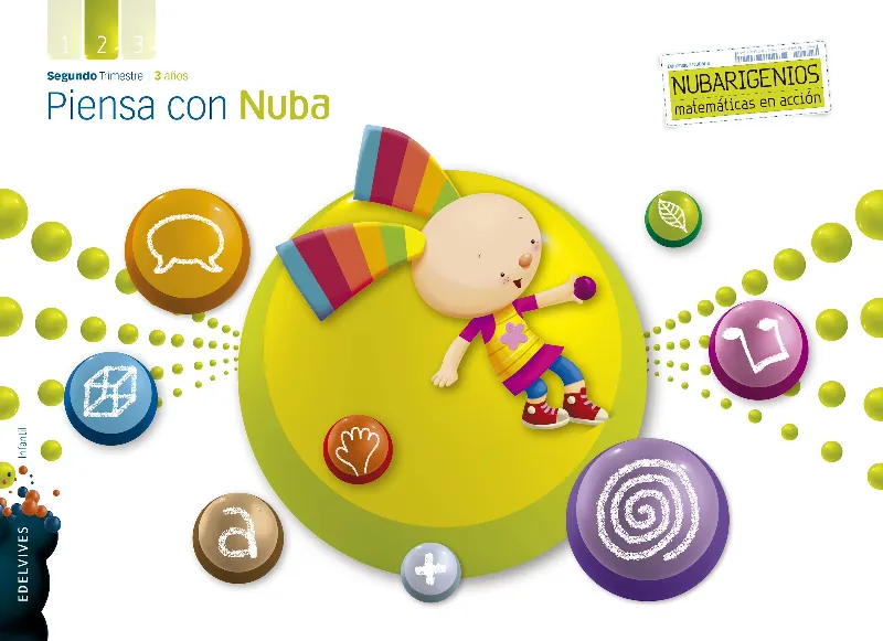 Piensa con Nuba (Infantil 3 años Segundo Trimestre)