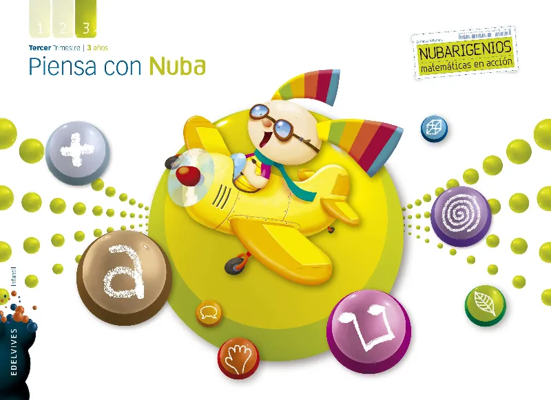 Piensa con Nuba (Infantil 3 años Tercer Trimestre)