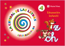LA ESPIRAL DE LAS LETRAS. LECTOESCRITURA 4