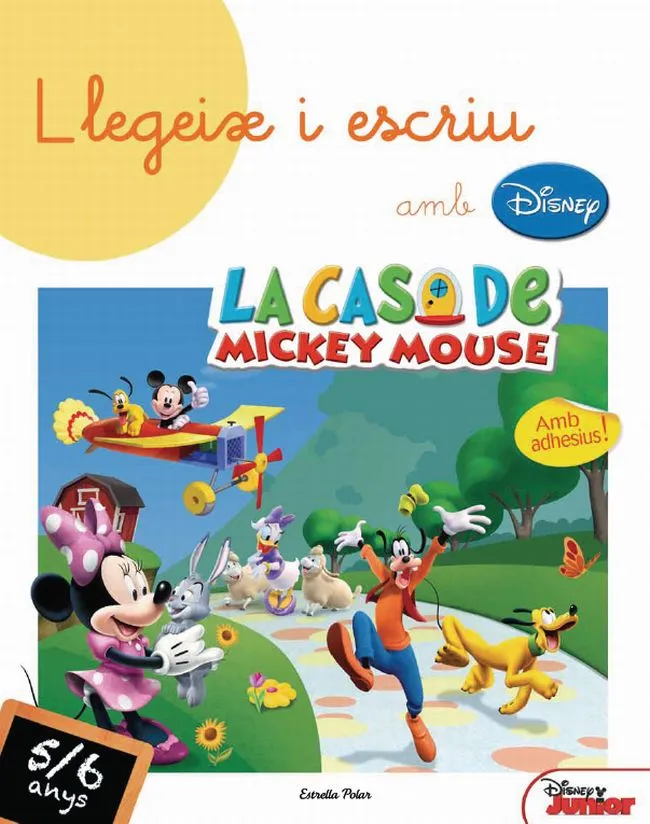 LLEGEIX I ESCRIU AMB DISNEY 5-6 ANYS