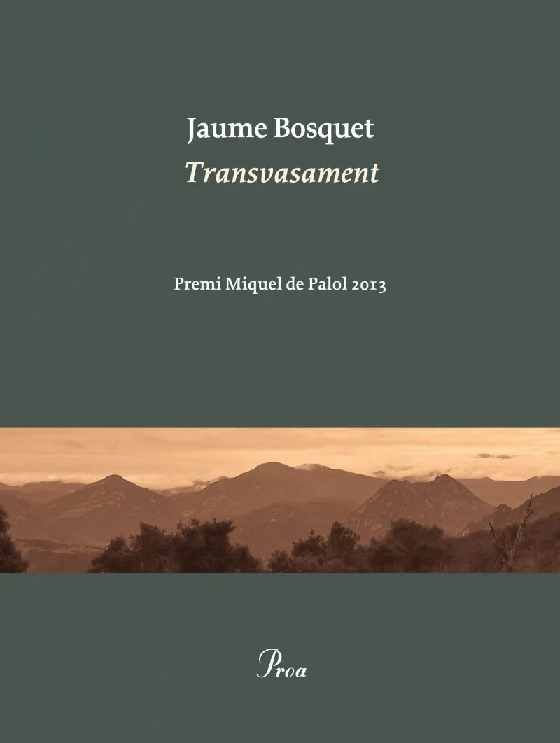 TRANSVASAMENT -PREMI MIQUEL DE PALOL 2013-