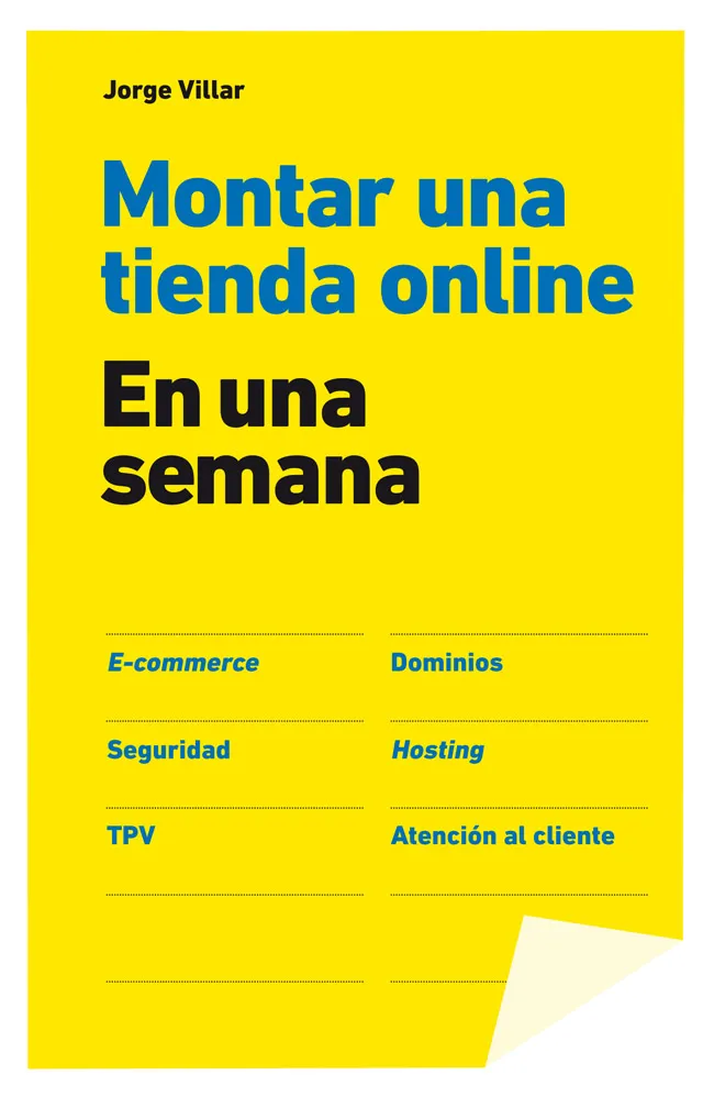 MONTAR UNA TIENDA ON LINE -EN UNA SEMANA-
