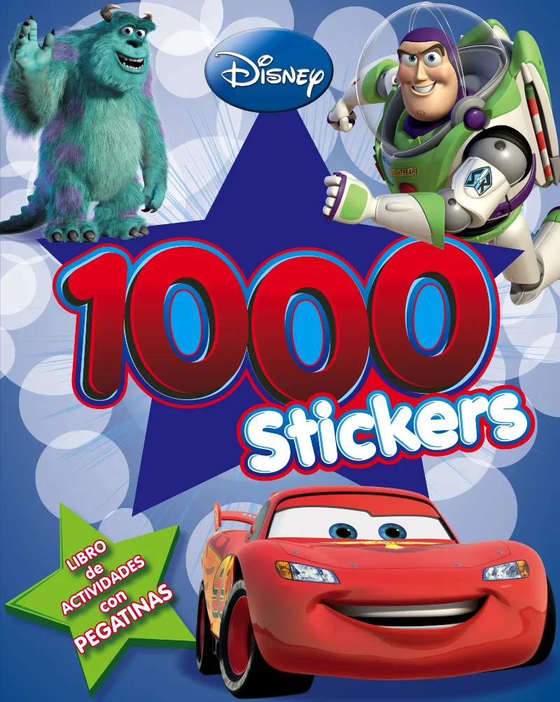 1000 STICKERS -DISNEY