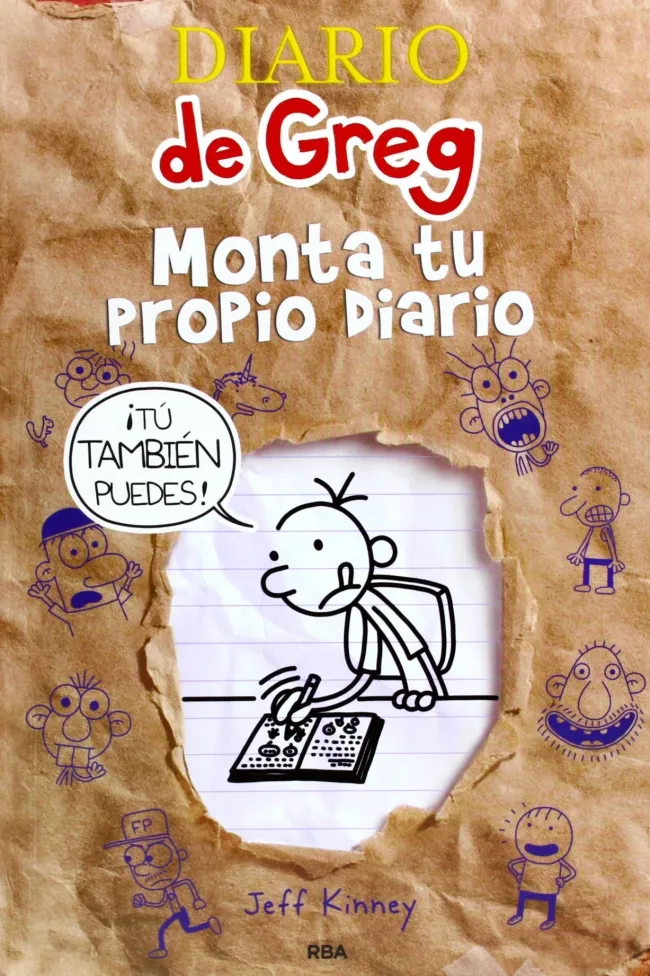 DIARIO DE GREG -MONTA TU PROPIO DIARIO- GRAN A4