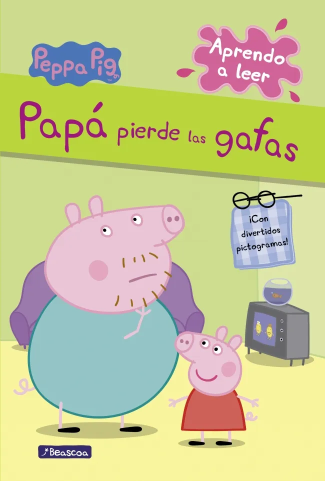 PAPA PIERDE LAS GAFAS (PEPPA PIG. PICTOGRAMAS NUM.