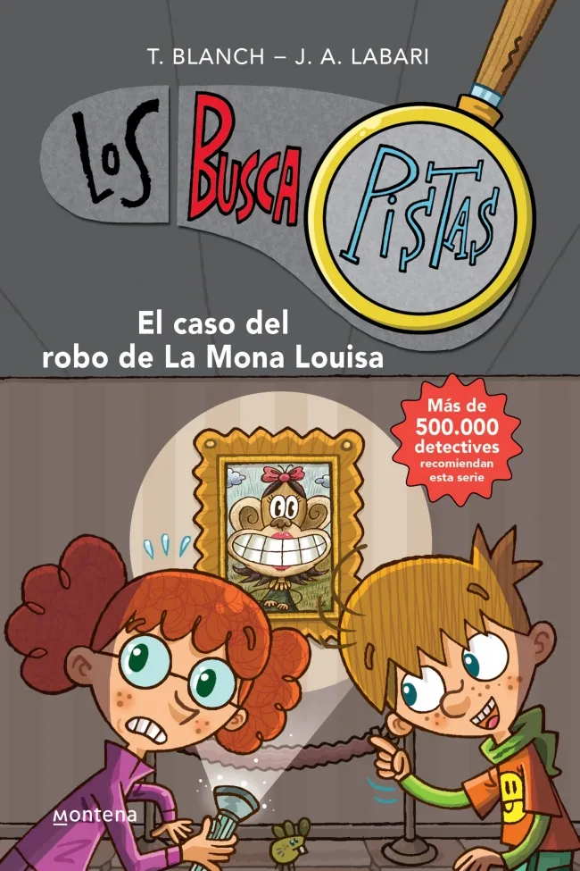BUSCA PISTAS 03 EL CASO DEL ROBO DE LA MONA LUISA,LOS