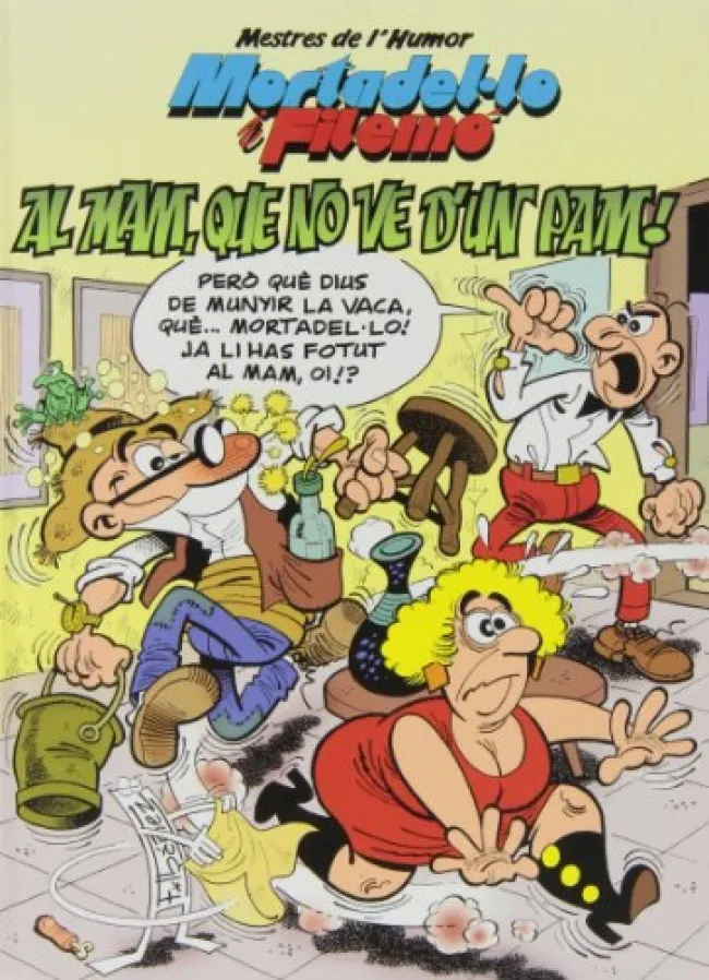 Al mam, que no ve d'un pam!