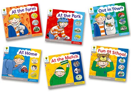 OXFORD READING TREE - FLOPPY S PHONICS LEVEL 1 MIXED PACK OF 6