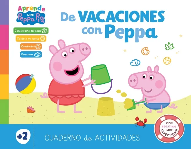 DE VACACIONES CON PEPPA 2 AÑOS