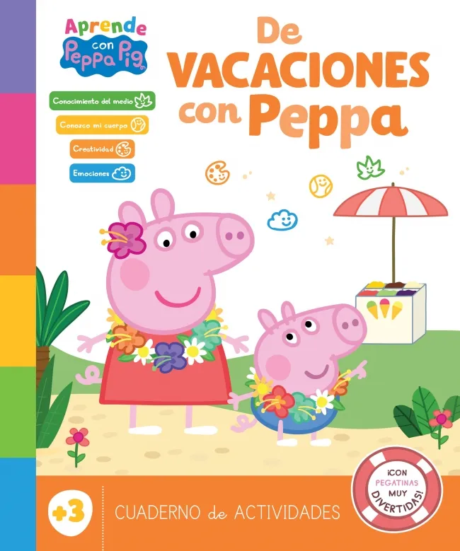 DE VACACIONES CON PEPPA 3 AÑOS