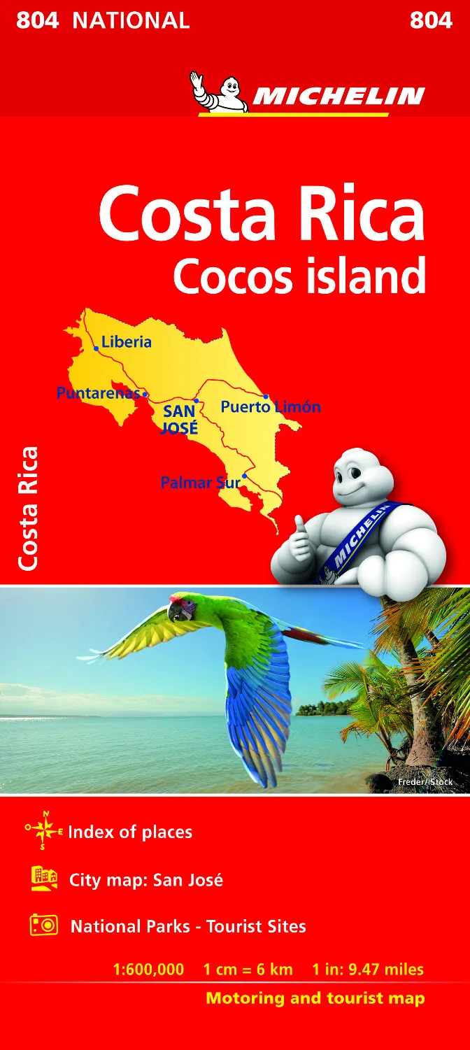 COSTA RICA -MAPA-