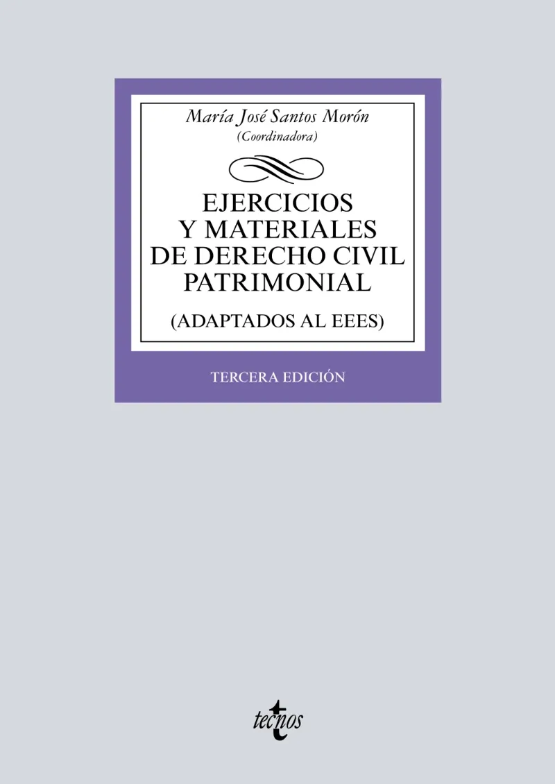EJERCICIOS Y MATERIALES DE DERECHO CIVIL PATRIMONIAL