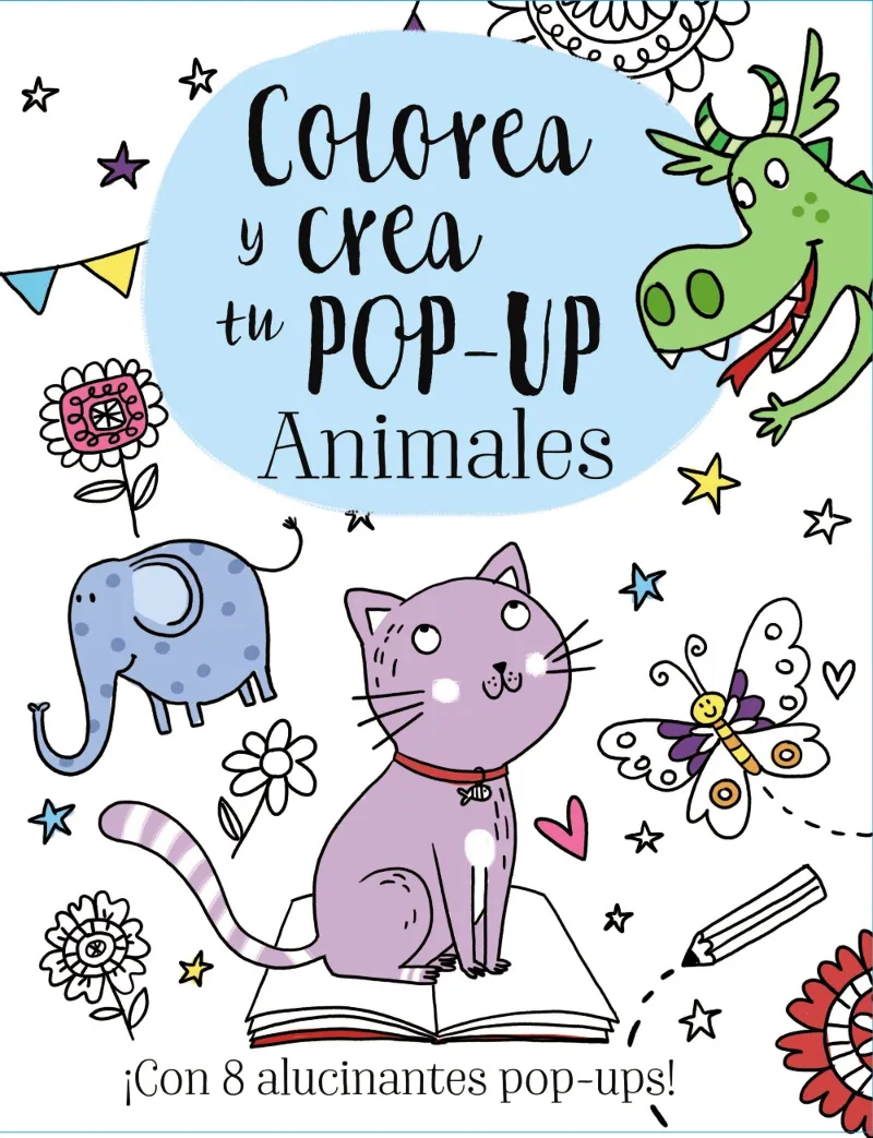 COLOREA Y CREA TU POP-UP -ANIMALES-