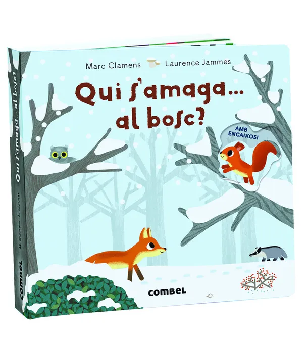 QUI S'AMAGA AL BOSC -AMB ENCAIXOS-