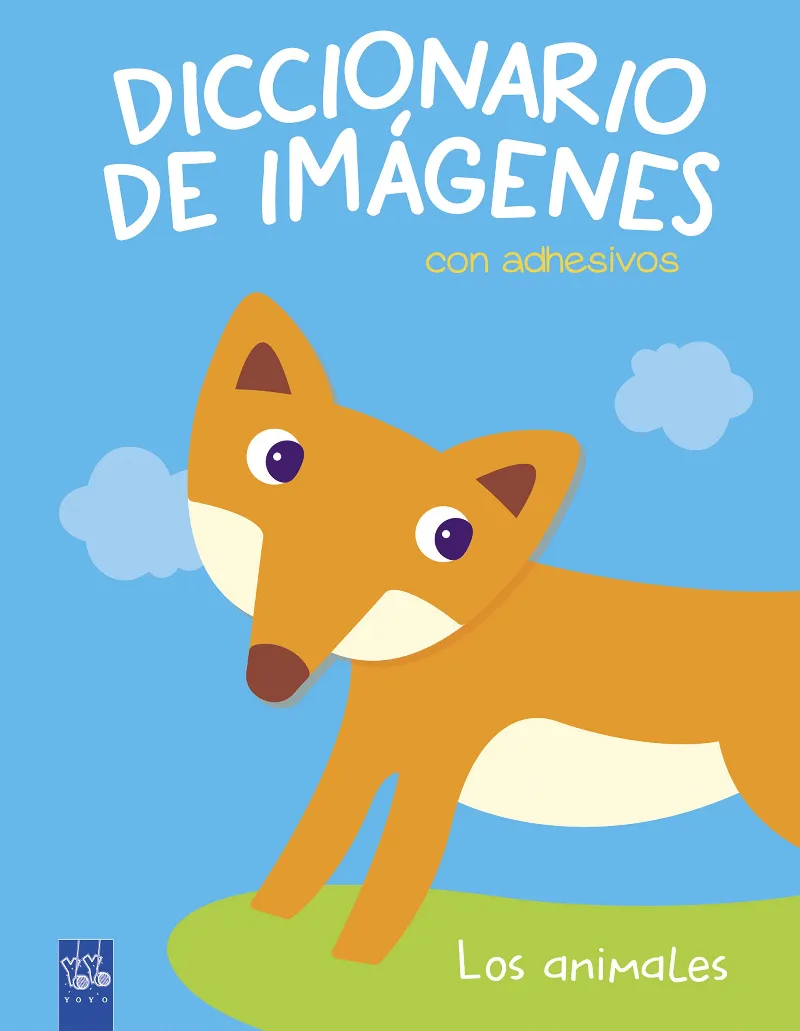 ANIMALES,LOS -DICCIONARIO CON IMAGENES CON ADHESIVOS-